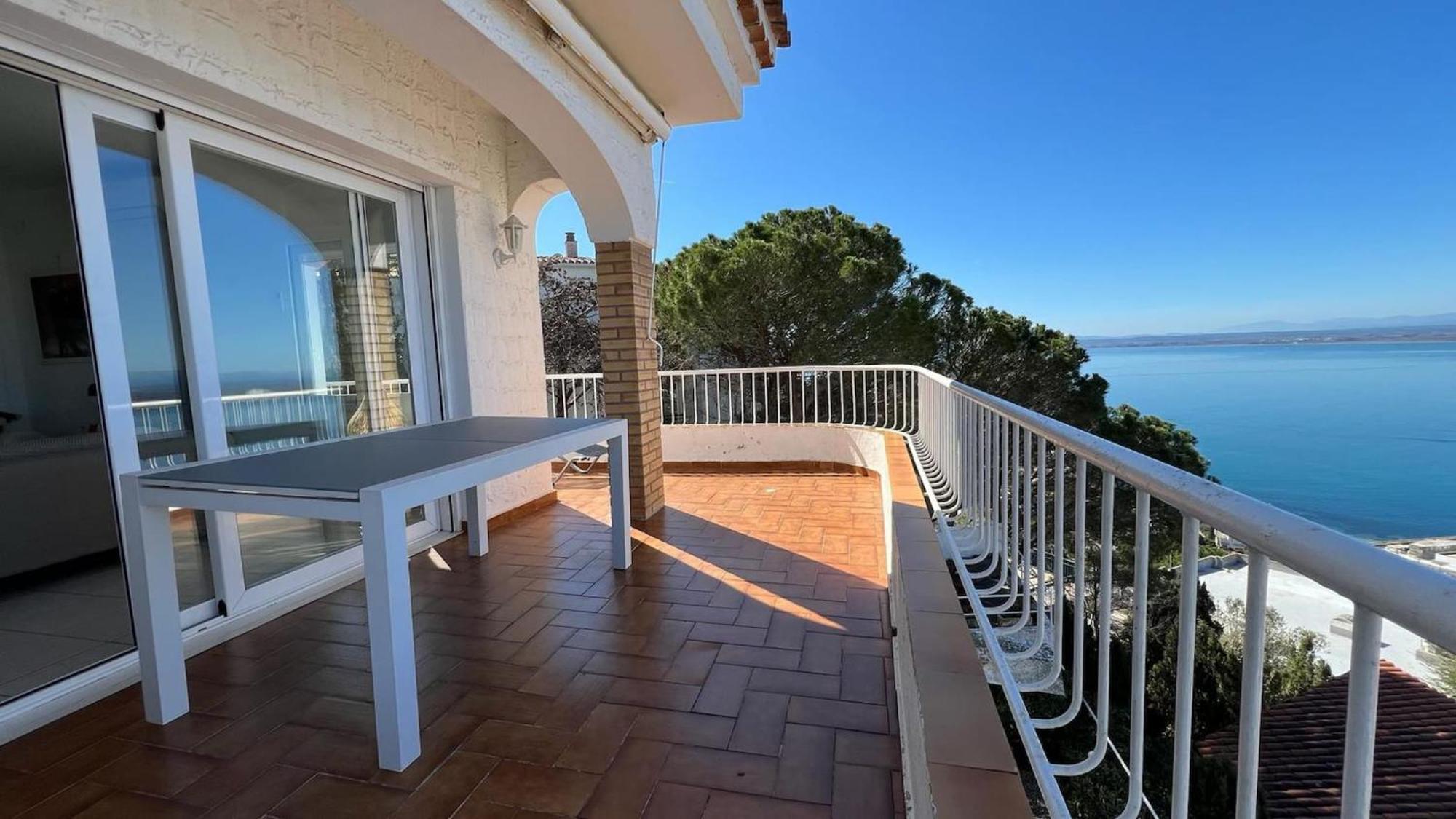 Apartmán Precioso Piso Con Vistas Espectaculares Del Mar Av-50 Roses Exteriér fotografie