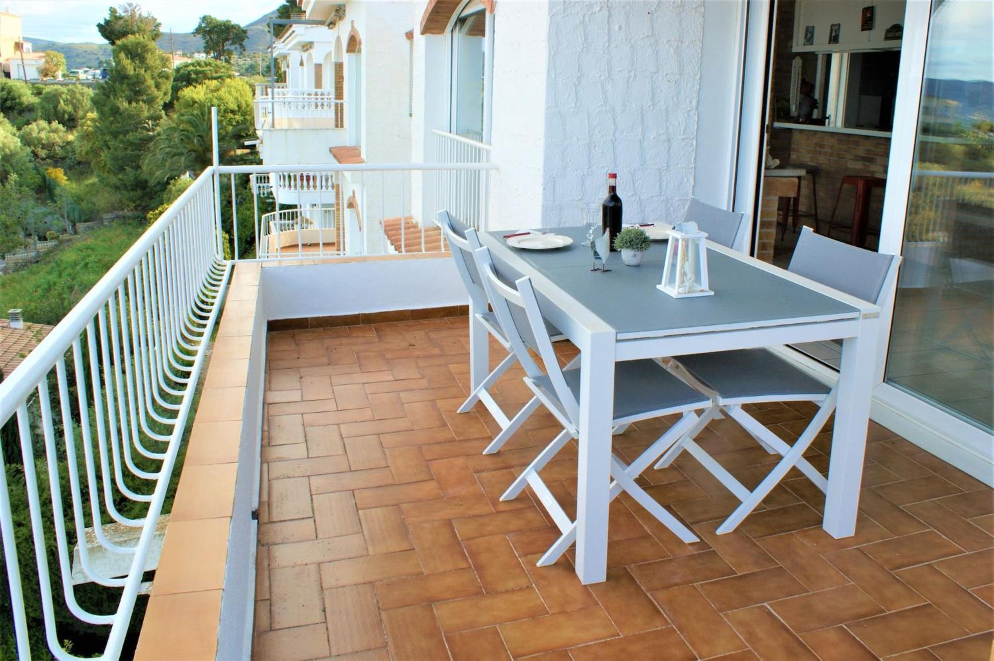 Apartmán Precioso Piso Con Vistas Espectaculares Del Mar Av-50 Roses Exteriér fotografie