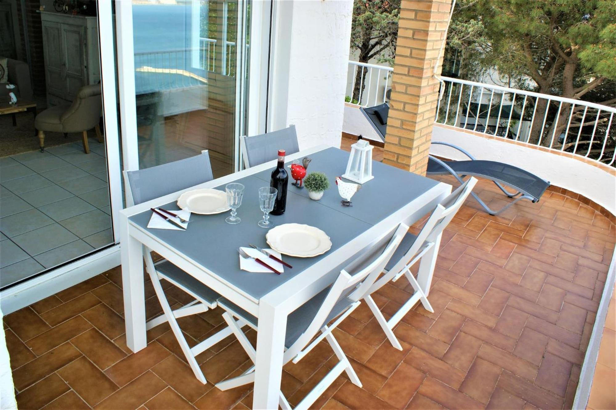 Apartmán Precioso Piso Con Vistas Espectaculares Del Mar Av-50 Roses Exteriér fotografie