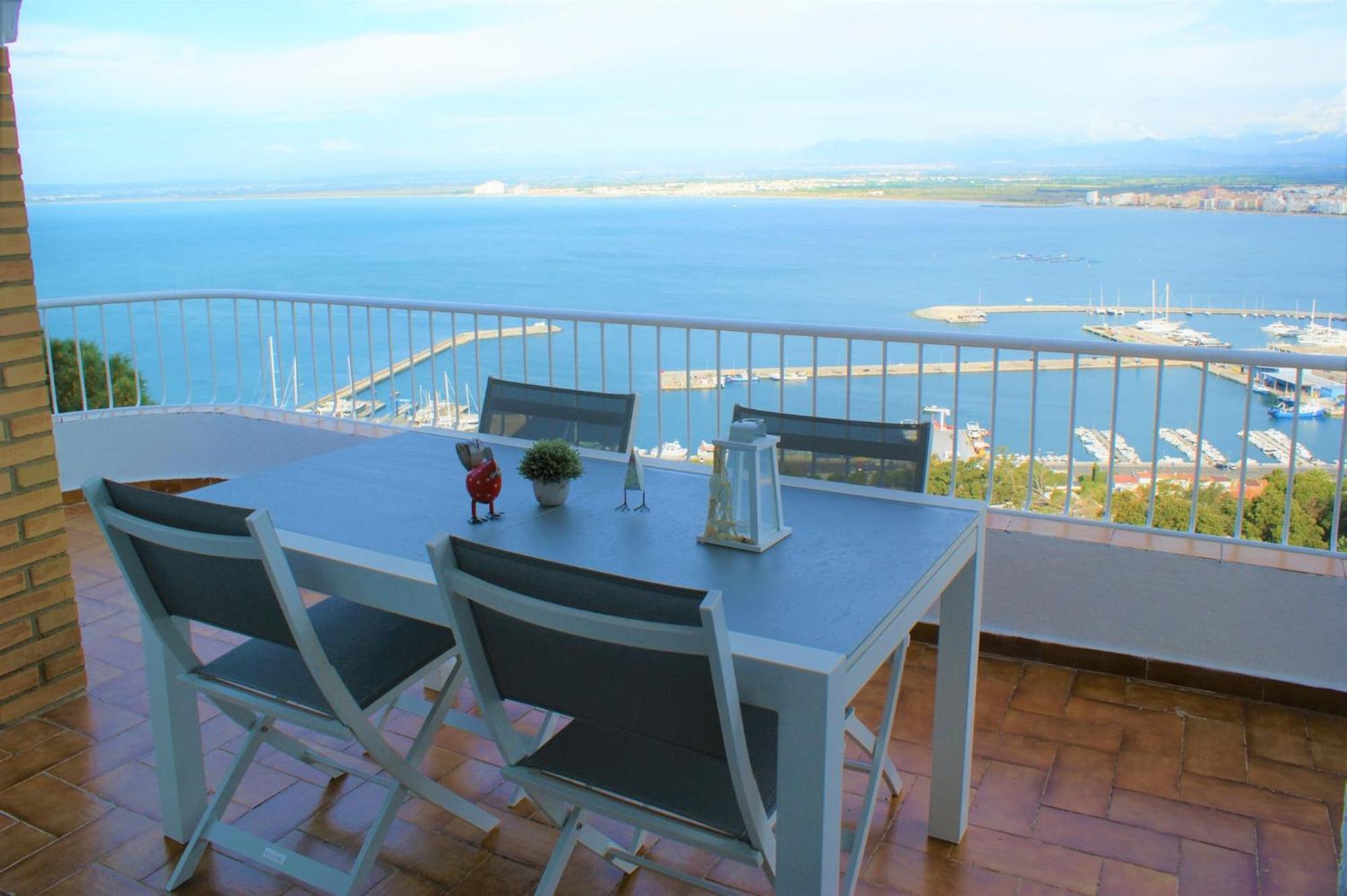 Apartmán Precioso Piso Con Vistas Espectaculares Del Mar Av-50 Roses Exteriér fotografie